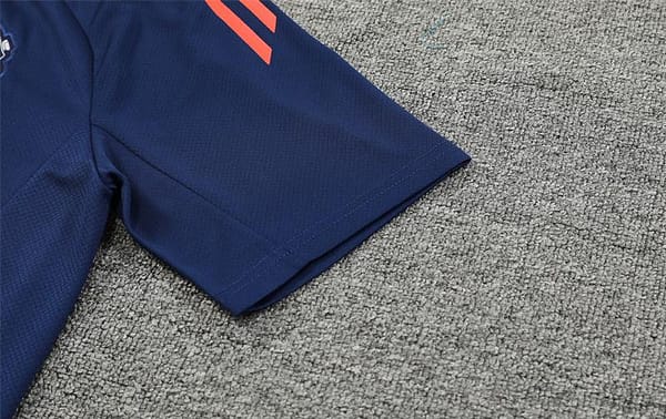 24/25 Manchester United Navy Short Sleeve Jersey+Shorts - Image 10