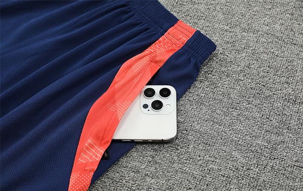 24/25 Manchester United Orange Short Sleeve Jersey+Shorts - Image 3