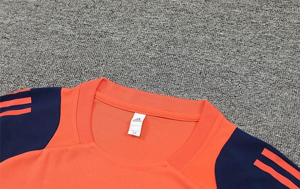 24/25 Manchester United Orange Short Sleeve Jersey+Shorts - Image 11
