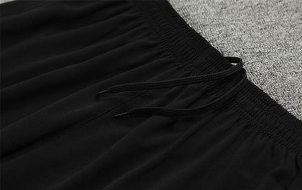 Player Version 2024 France Black Half Zipper Jacket+Long Pants - Image 4