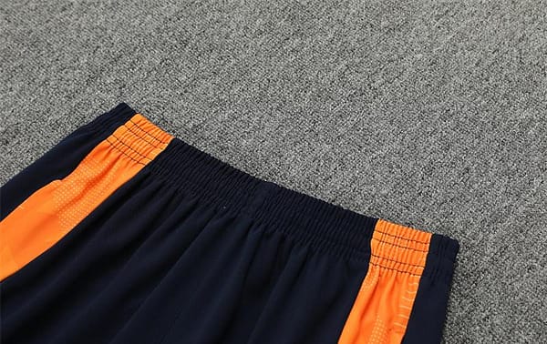 24/25 Real Madrid Light Blue/Orange Half Zipper Jacket+Long Pants - Image 7