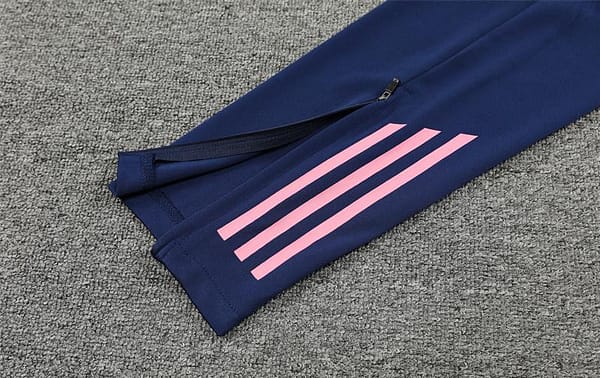 24/25 Real Madrid Navy Dragon Half Zipper Jacket+Long Pants - Image 2