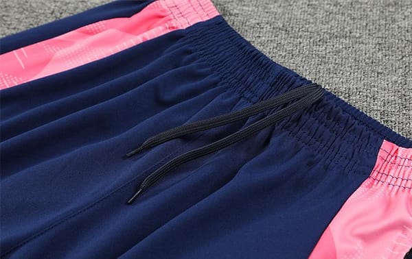 24/25 Real Madrid Navy Dragon Half Zipper Jacket+Long Pants - Image 3