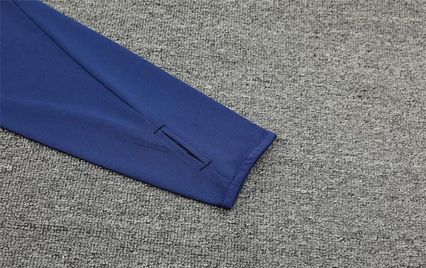 24/25 Manchester United Navy Half Zipper Jacket+Long Pants - Image 11