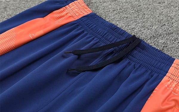 24/25 Manchester United Orange Half Zipper Jacket+Long Pants - Image 3