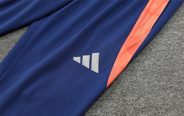 24/25 Manchester United Orange Half Zipper Jacket+Long Pants - Image 5