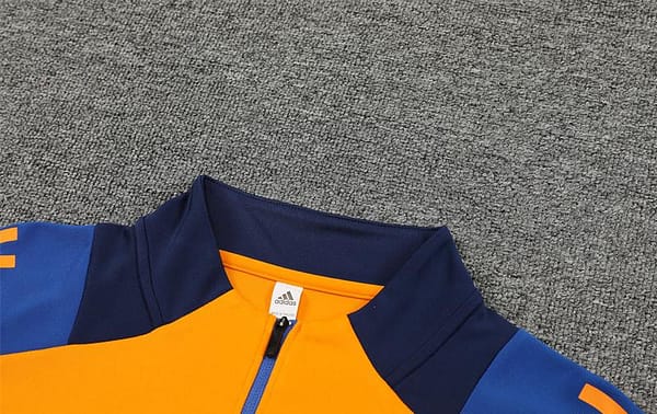 24/25 Juventus Orange Half Zipper Jacket+Long Pants - Image 6