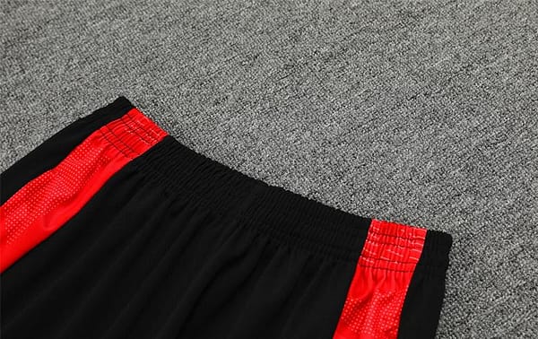 24/25 Manchester United Black/Red Special Half Zipper Jacket+Long Pants - Image 7