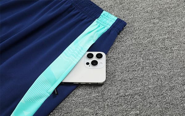24/25 Chelsea Lake Blue Half Zipper Jacket+Long Pants - Image 4