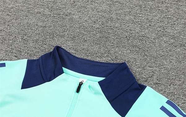 24/25 Chelsea Lake Blue Half Zipper Jacket+Long Pants - Image 12