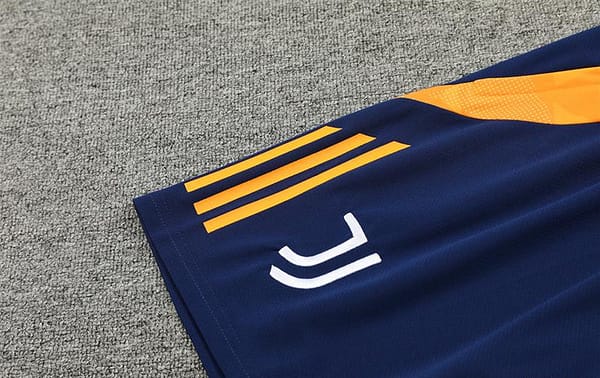 24/25 Juventus Orange/Navy Short Sleeve Jersey+Shorts - Image 10