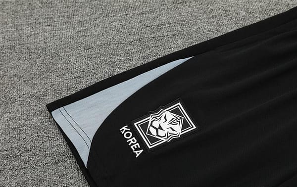 2024 South Korea Grey Short Sleeve Jersey+Shorts - Image 5