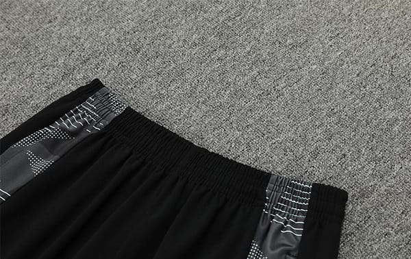 2024 Algeria Black Half Zipper Jacket+Long Pants - Image 8