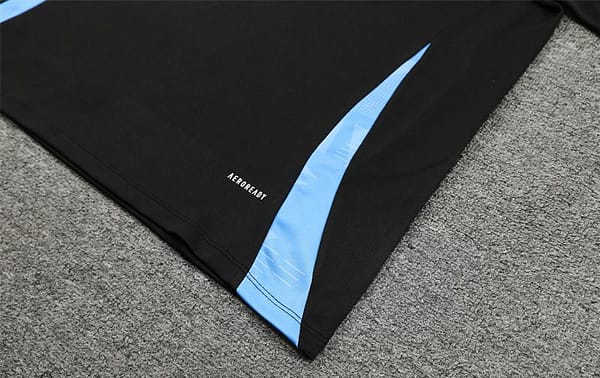 2024 Argentina Black Half Zipper Jacket+Long Pants - Image 9
