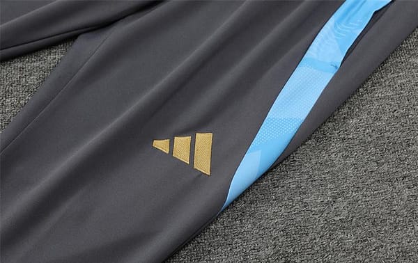 2024 Argentina Golden Half Zipper Jacket+Long Pants - Image 5