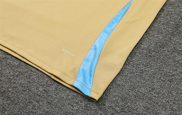 2024 Argentina Golden Half Zipper Jacket+Long Pants - Image 9
