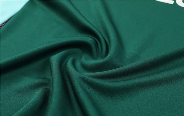 24/25 Manchester United Green Half Zipper Jacket+Long Pants - Image 8