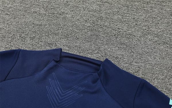 24/25 Arsenal Blue Half Zipper Jacket+Long Pants - Image 11