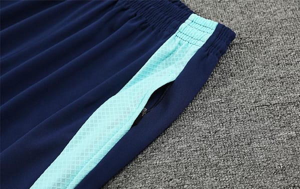 24/25 Arsenal Blue/Navy Half Zipper Jacket+Long Pants - Image 4