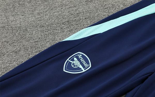 24/25 Arsenal Blue/Navy Half Zipper Jacket+Long Pants - Image 6