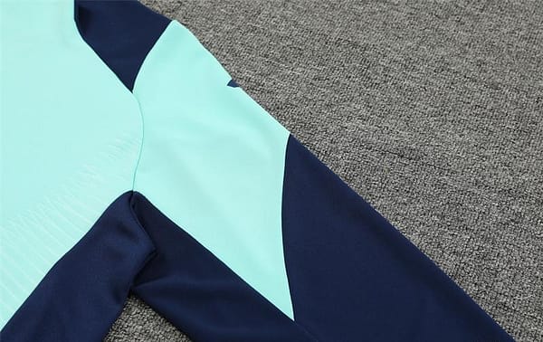 24/25 Arsenal Blue/Navy Half Zipper Jacket+Long Pants - Image 11