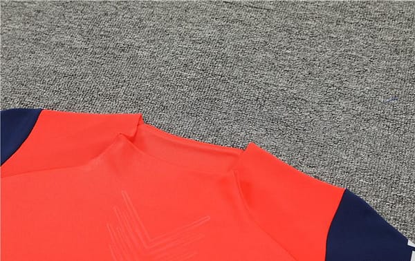 24/25 Manchester United Orange/Navy Half Zipper Jacket+Long Pants - Image 13