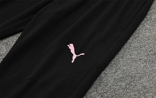 24/25 Manchester City Pink Half Zipper Jacket+Long Pants - Image 5