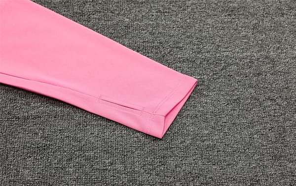 24/25 Manchester City Pink Half Zipper Jacket+Long Pants - Image 10