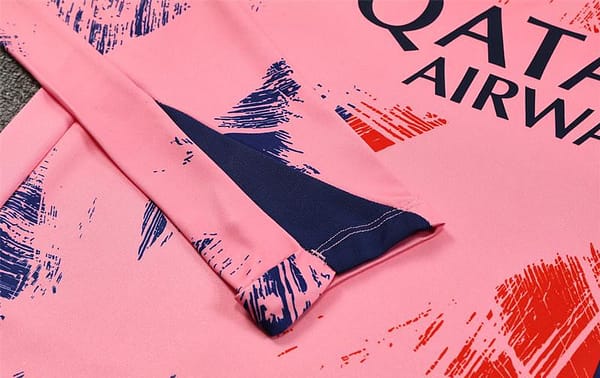 24/25 PSG Pink Half Zipper Jacket+Long Pants - Image 11