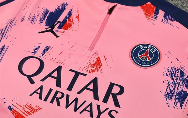 24/25 PSG Pink Half Zipper Jacket+Long Pants - Image 12