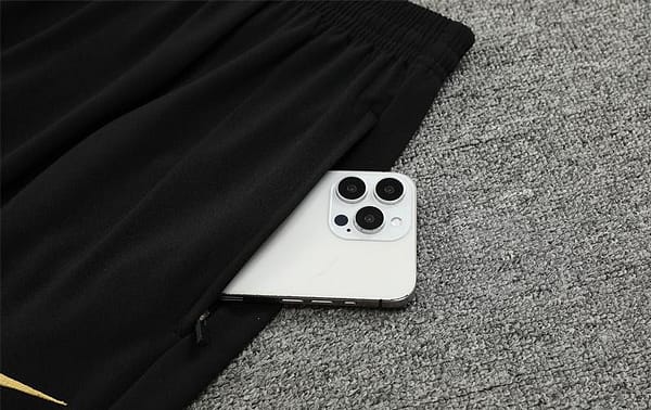 24/25 Barcelona Black Half Zipper Jacket+Long Pants - Image 4