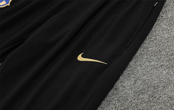 24/25 Barcelona Black Half Zipper Jacket+Long Pants - Image 5