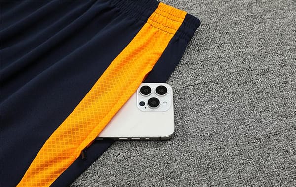 24/25 Real Madrid Navy Half Zipper Jacket+Long Pants - Image 4