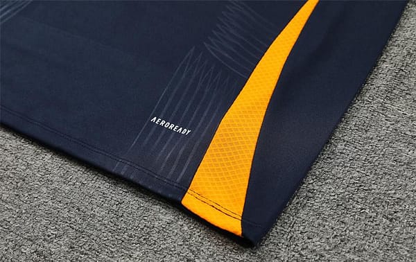 24/25 Real Madrid Navy Half Zipper Jacket+Long Pants - Image 10