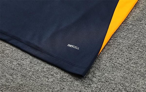 24/25 Olympique Marseille Navy Orange Zipper Jacket+Long Pants - Image 9