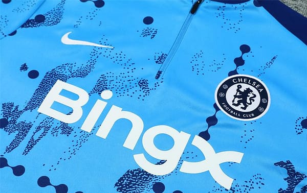 24/25 Chelsea Blue Half Zipper Jacket+Long Pants - Image 9