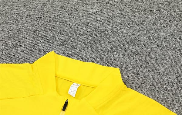 24/25 Borussia Dortmund Yellow Half Zipper Jacket+Long Pants - Image 12