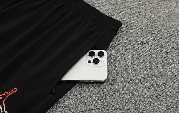 24/25 PSG Jordan Black Steel Seal Half Zipper Jacket+Long Pants - Image 4