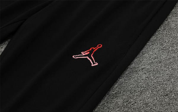 24/25 PSG Jordan Black Steel Seal Half Zipper Jacket+Long Pants - Image 5
