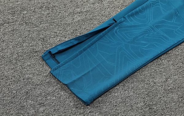 24/25 Olympique Marseille Blue Camouflage Half Zipper Jacket+Long Pants - Image 2