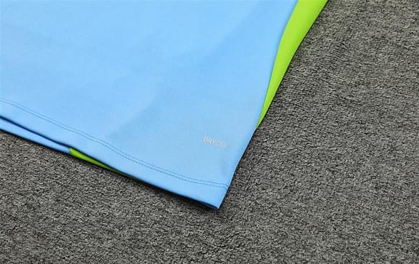 24/25 Manchester City Sky Blue Half Zipper Jacket+Long Pants - Image 11