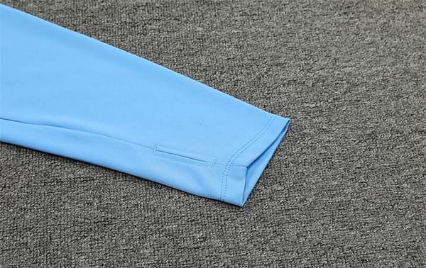 24/25 Manchester City Sky Blue Half Zipper Jacket+Long Pants - Image 12