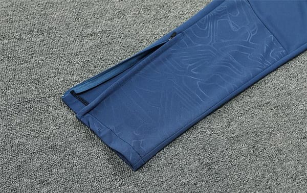 24/25 Manchester City Blue Half Zipper Jacket+Long Pants - Image 2