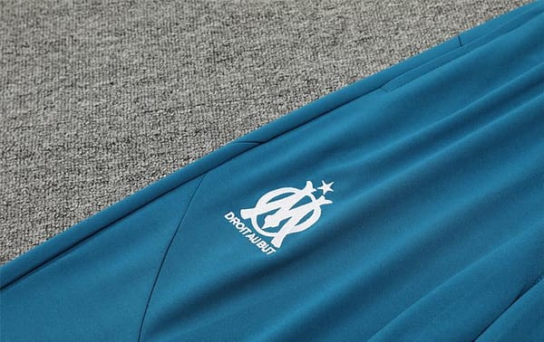 24/25 Olympique Marseille White Half Zipper Jacket+Long Pants - Image 7