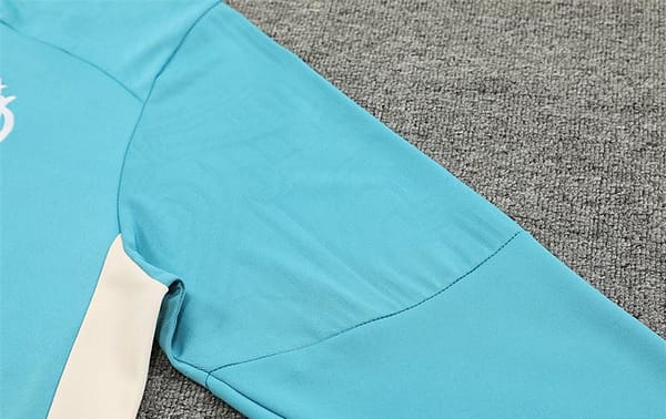 24/25 Olympique Marseille Lake Green Half Zipper Jacket+Long Pants - Image 11