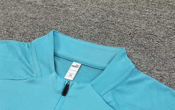 24/25 Olympique Marseille Lake Green Half Zipper Jacket+Long Pants - Image 13