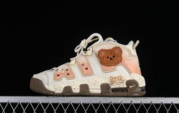 Nike Air More Uptempo 96 QS First Generation Series Classic Versatile Basketball Shoes