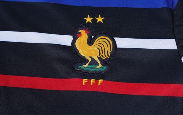 2024 France Navy Stripe Short Sleeve Jersey+Shorts - Image 5