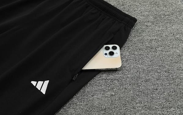 2024 Algeria Black Hoodie  Full Zipper Hoodie Jacket+Pants - Image 4