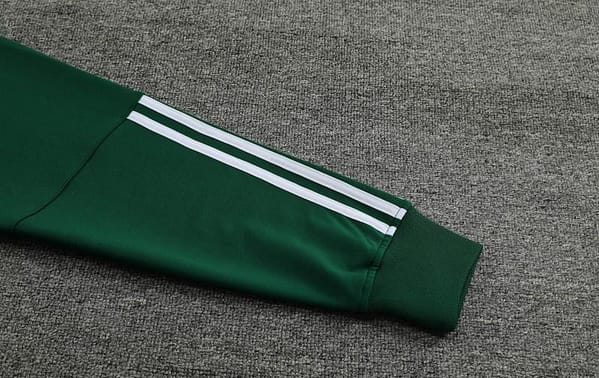 2024 Algeria Green Hoodie  Full Zipper Hoodie Jacket+Pants - Image 6